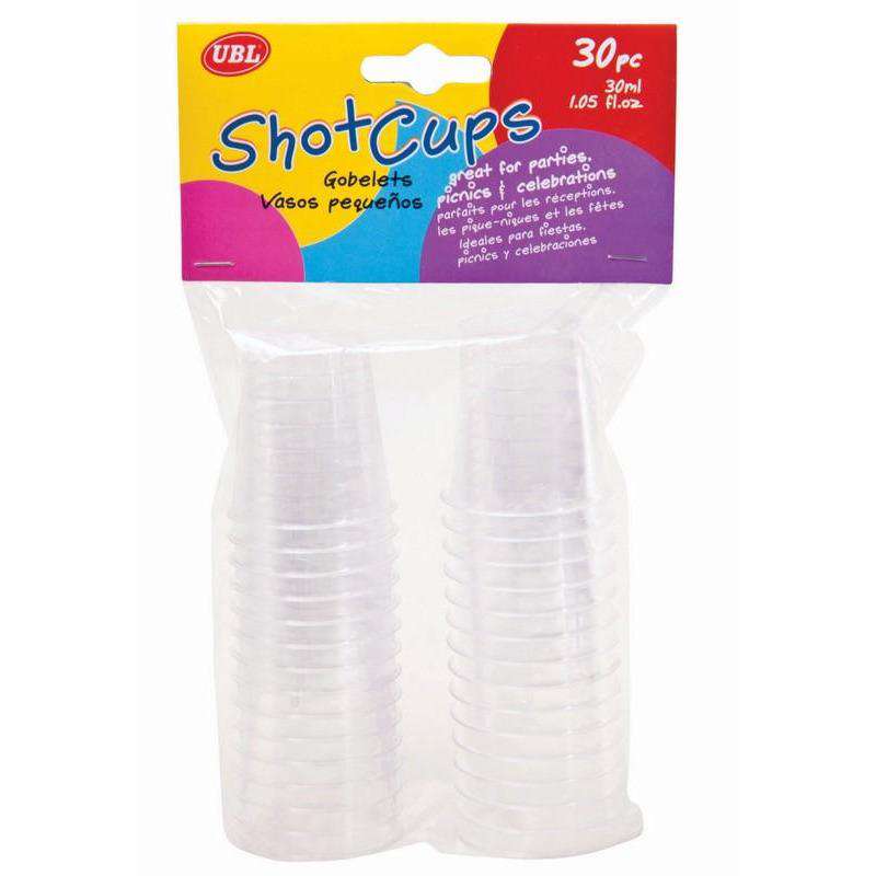 Disposable Shot Cups 30ml 30Pk - Dollars and Sense