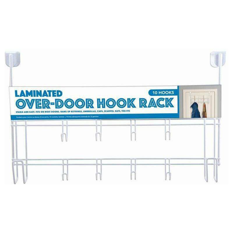 Hanger Over The Door 10 Hook Lam - Dollars and Sense