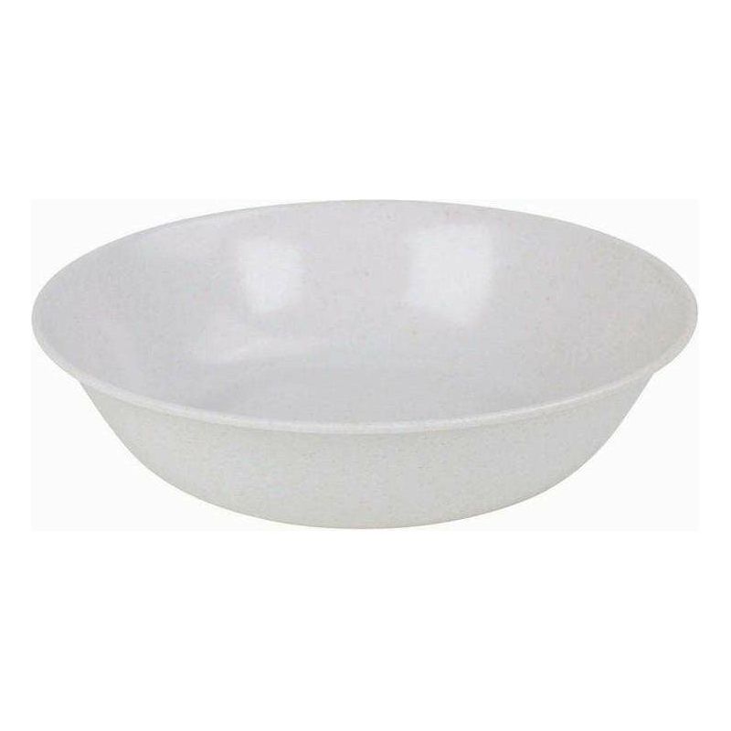 Melamine Bowl Plain White 20cm - Dollars and Sense
