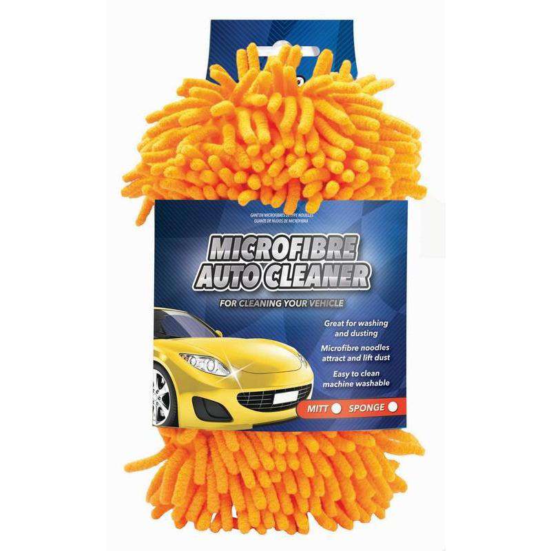 Car Sponge Mitt Noodle 2Asst - Dollars and Sense