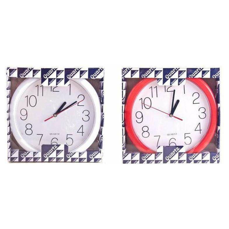 Kitchen Clock Assorted Colours 25cm - Dollars and Sense