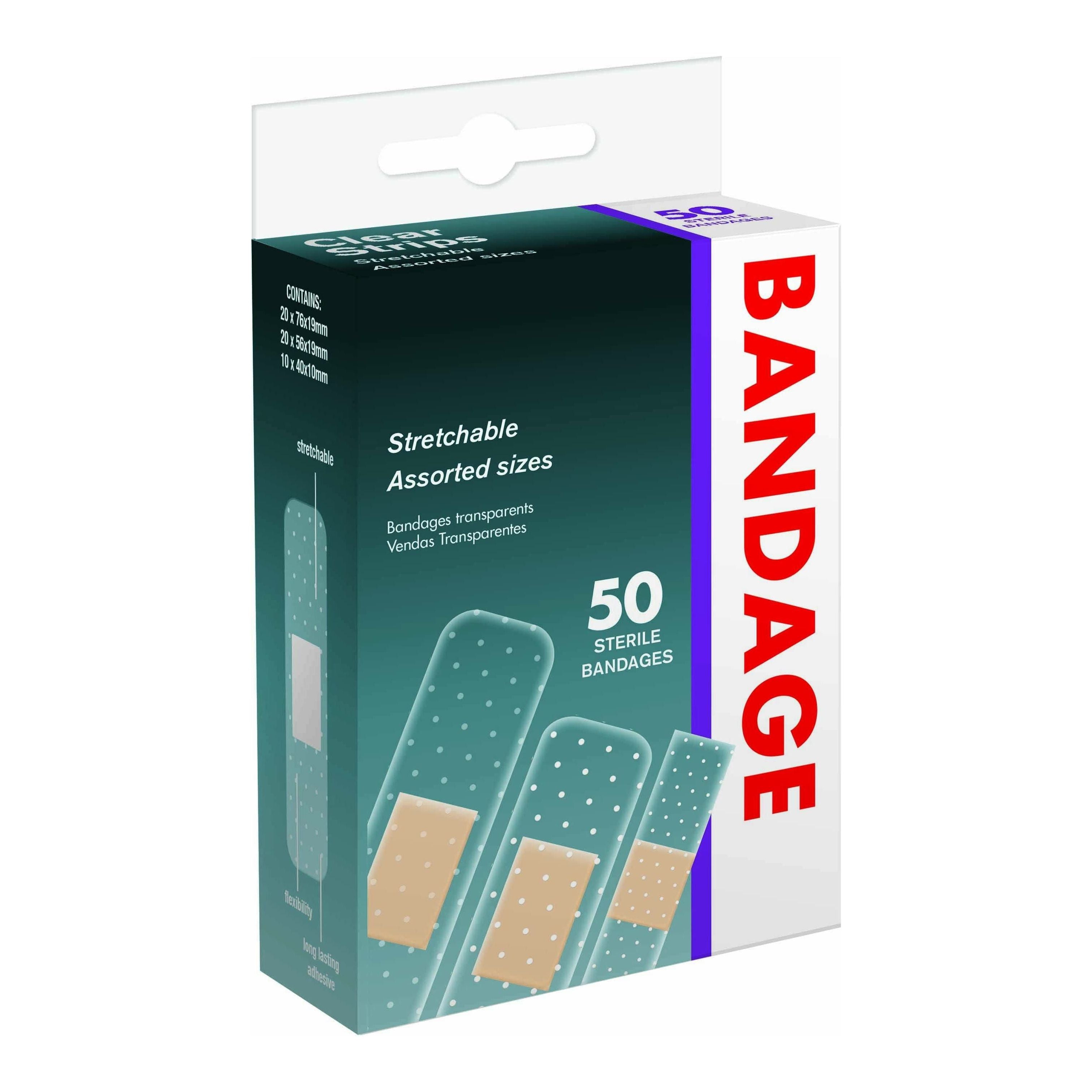 Bandages Clear Assorted Pack - Dollars and Sense