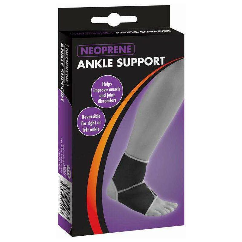 Ankle Support Neoprene Size Avail Small Med Large - Dollars and Sense