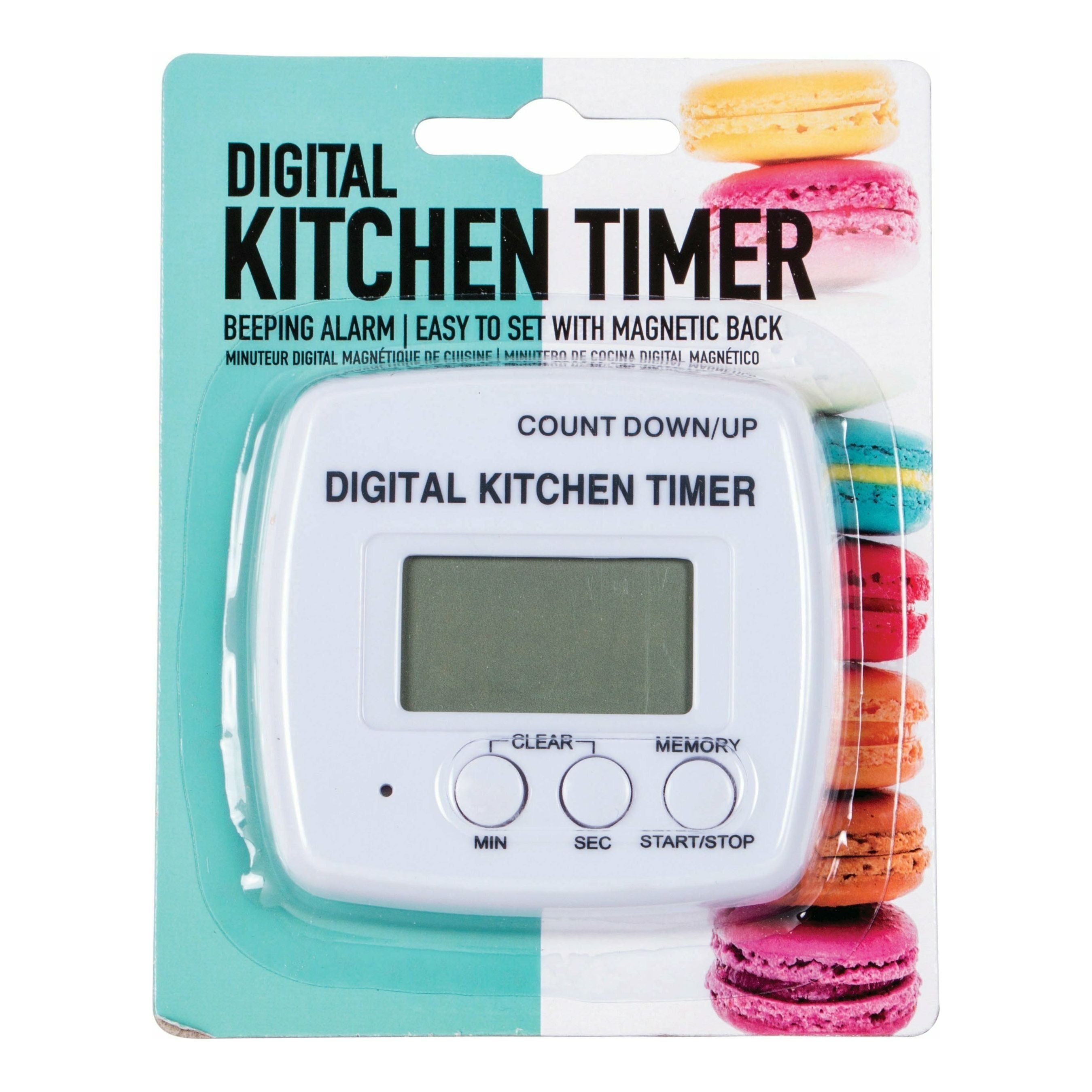 Digital Kitchen Timer Magnetic - Dollars and Sense