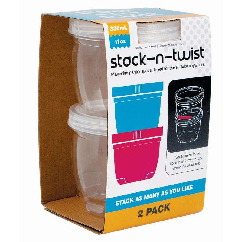 Storers Stack n Lock 300ml 2Pk - Dollars and Sense