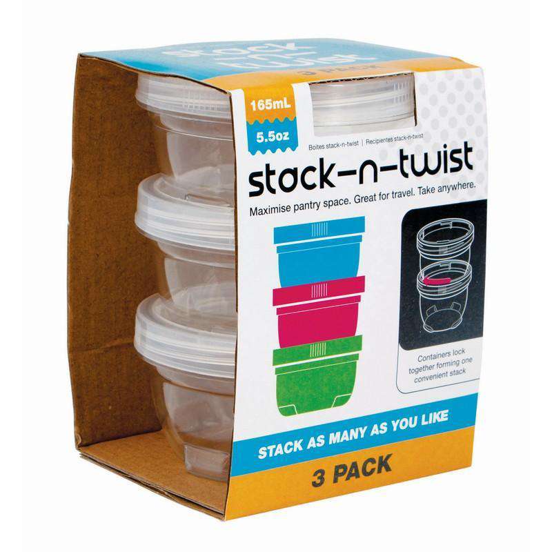 Storers Stack n Lock 165ml 3Pk - Dollars and Sense