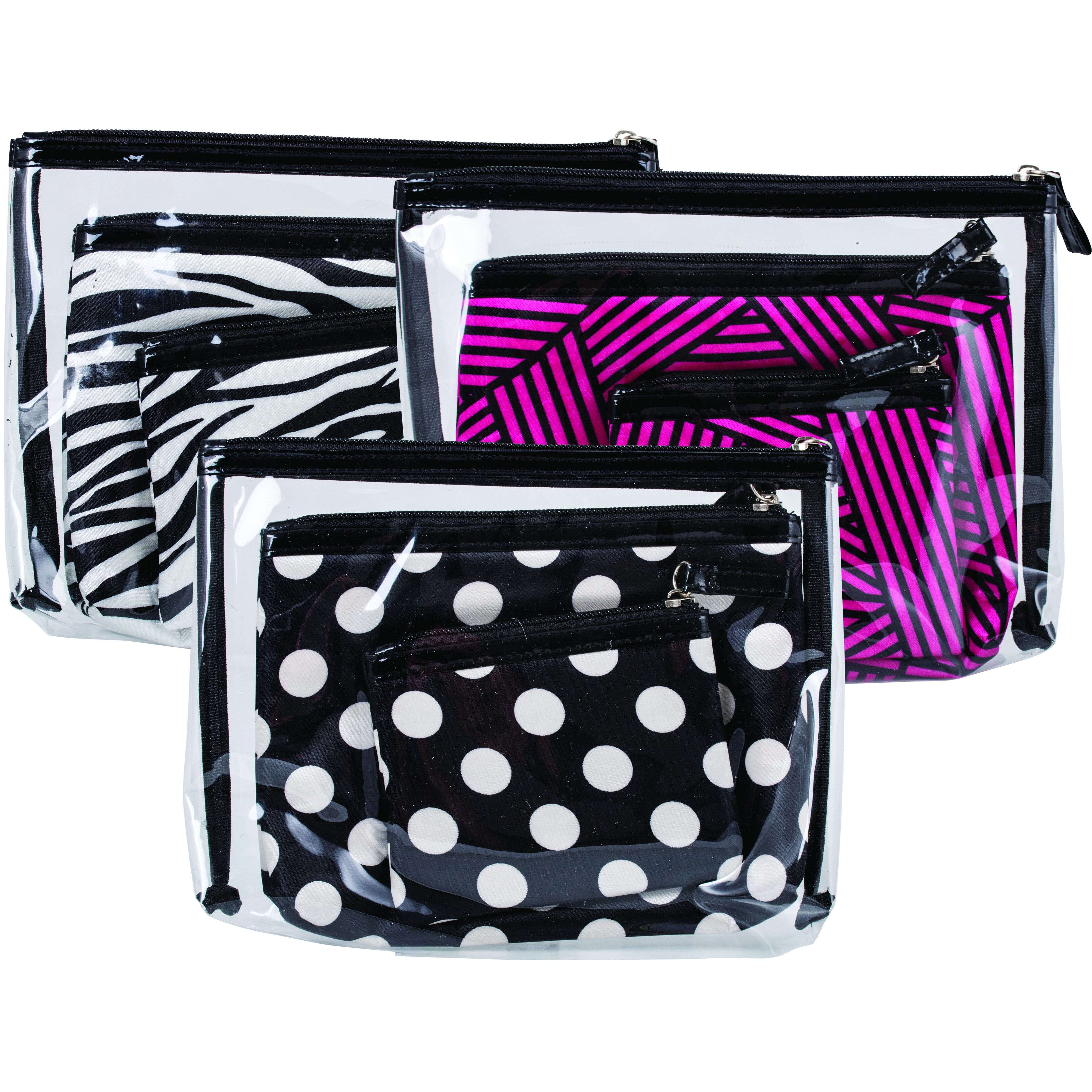 Cosmetic Bags Assorted - Dollars and Sense