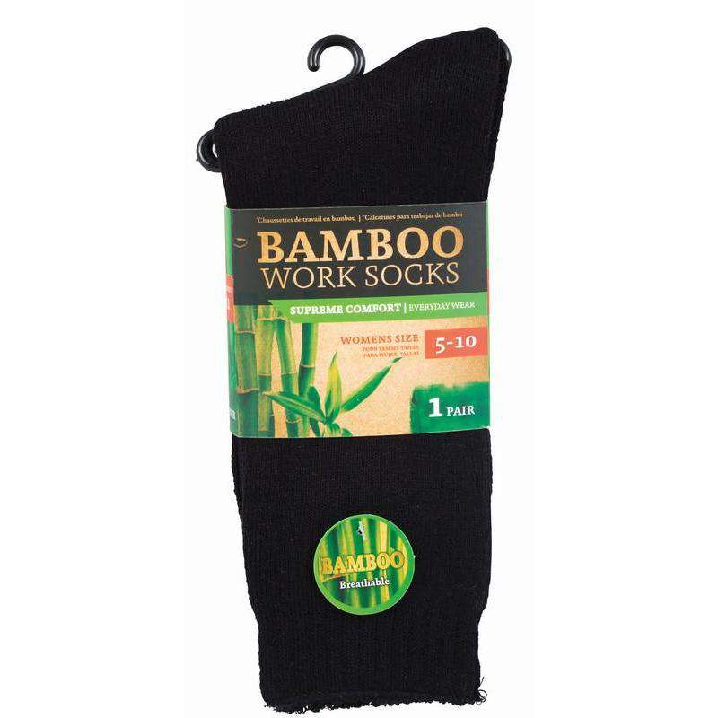 Bamboo Work Sock Ladies 5 to 10 1Pr - Dollars and Sense