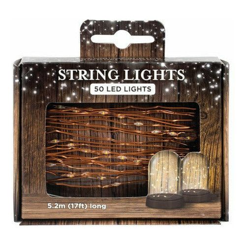LED String Lights 50 Pack - 5.2m 1 Piece - Dollars and Sense