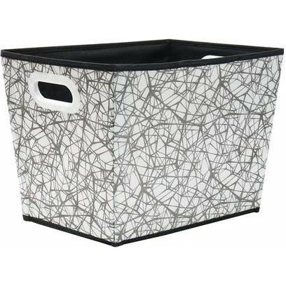 Tapered Storage Basket 35x25x25cm Assorted Designs - Dollars and Sense