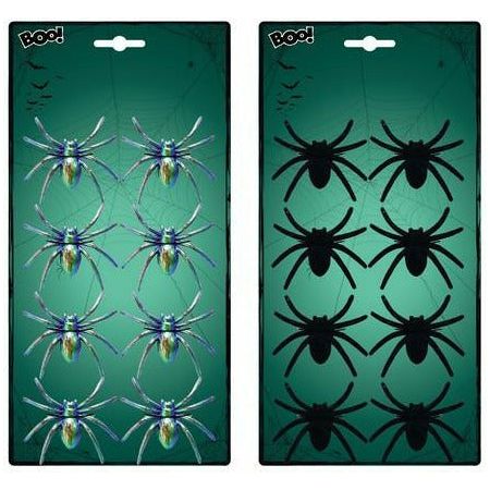 Spiders - 8 Pack Assorted - Dollars and Sense
