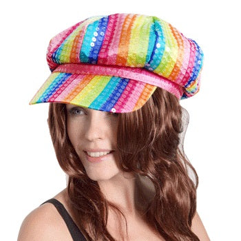 Party Hat Rainbow with Sequin - 1 Piece - Dollars and Sense