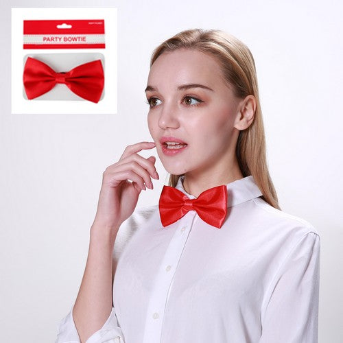 Party Bowtie Adult Red - 1 Piece - Dollars and Sense