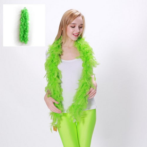 Feather Boa Green - 1 Piece - Dollars and Sense