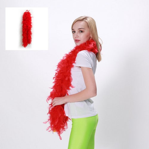 Feather Boa Red - 1 Piece - Dollars and Sense