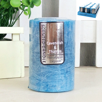 Blue Rustic Scented Candle - Himalayan Lagoon 5x7.5cm Default Title