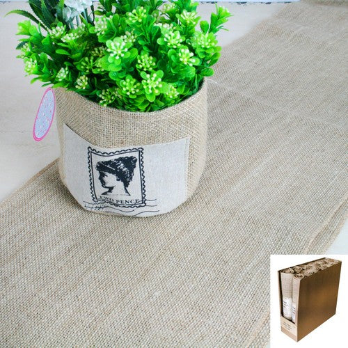 Hessian Table Runner - 30cm x 2m 1 Piece - Dollars and Sense