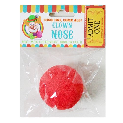 Clown Foam Nose - Dollars and Sense