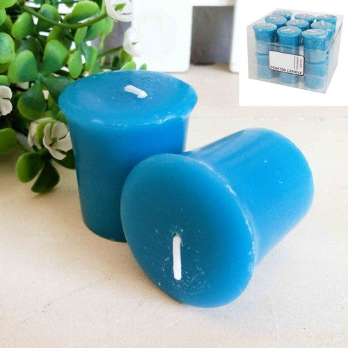 Blue Votive Scented Candle - Himalayan Lagoon Default Title