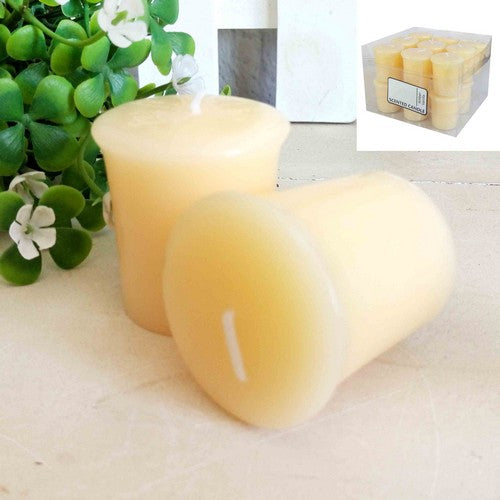 Ivory Votive Scented Candle - Amber Vanilla Default Title