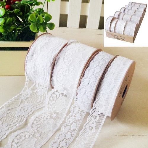 Ribbon Vintage Lace White - 2m 1 Piece - Dollars and Sense