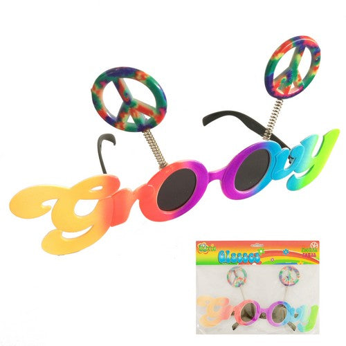 Groovy Party Glasses - Dollars and Sense