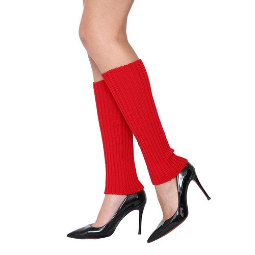 Leg Warmer Red - 1 Pair - Dollars and Sense