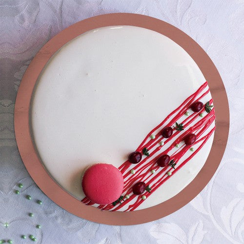 Round Cake Board Rose Gold - 30cm 1 Piece - Dollars and Sense