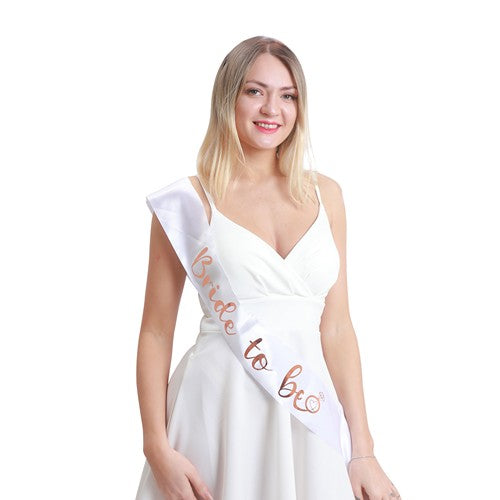 Bride To Be Sash - Dollars and Sense