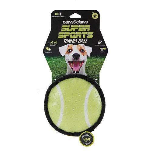 Dog Chew Toy - Sports Tennis Ball - Dollars and Sense