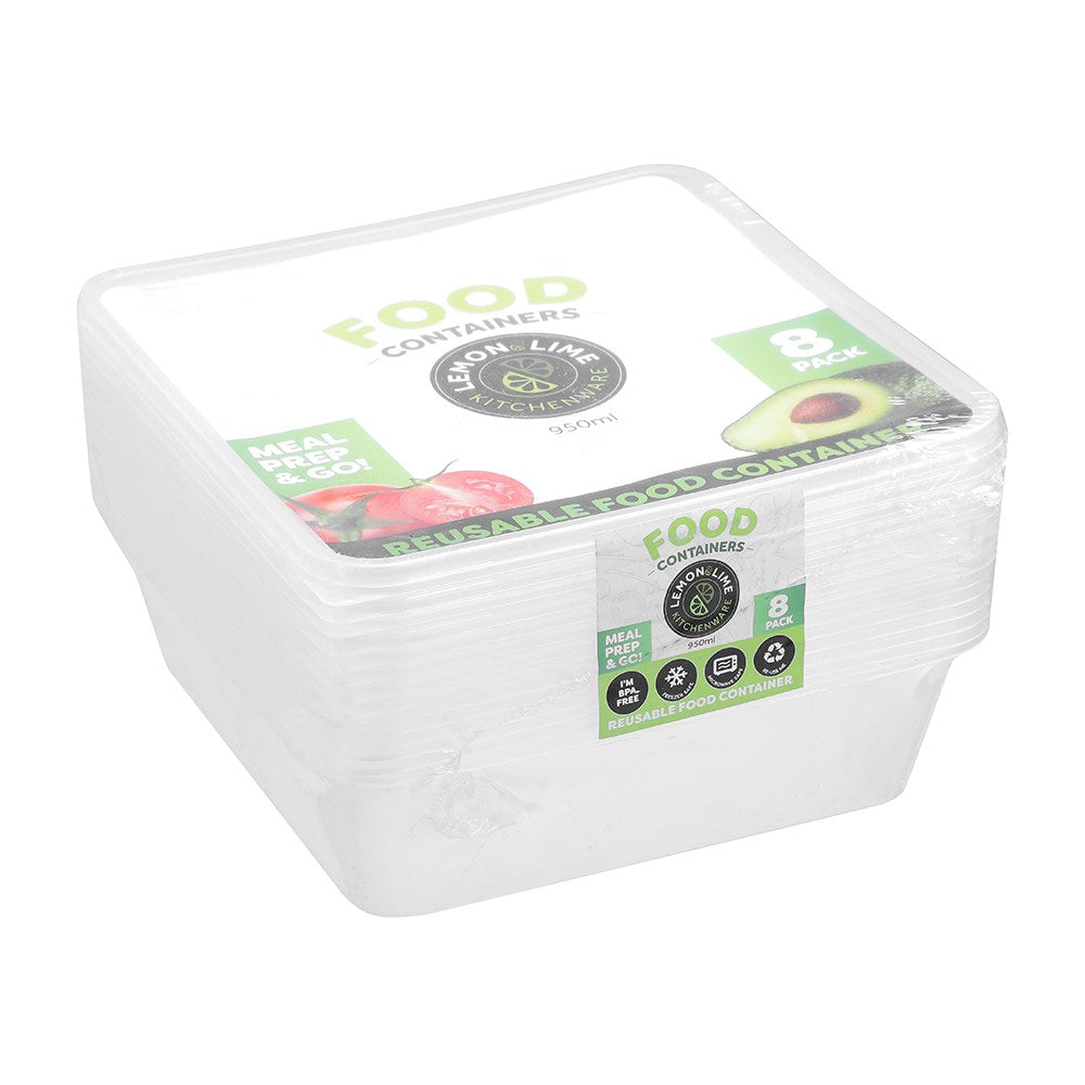 Reusable Food Container Square - Dollars and Sense