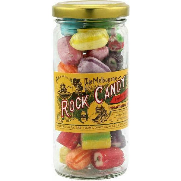Melbourne Rock Candy Family Assorted - 170g 1 Piece - Dollars and Sense
