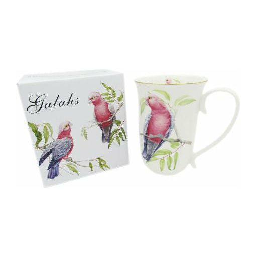 Galah Fine Bone China Mug - 405ml Gift Box - Dollars and Sense