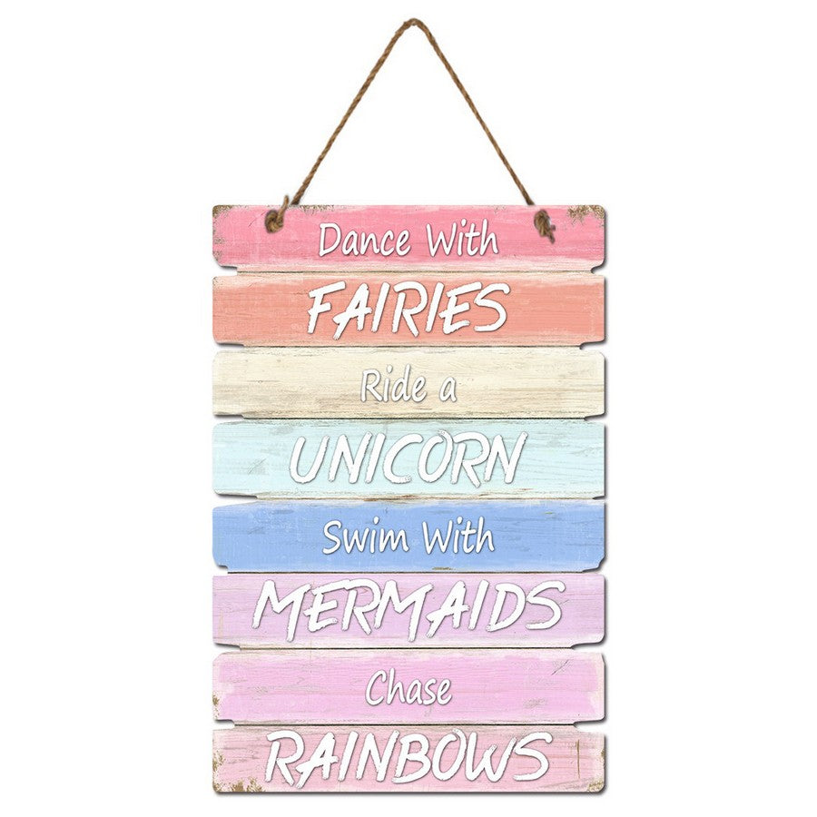 MDF Dance with Fairies Wall Hanging Plaque - Dollars and Sense
