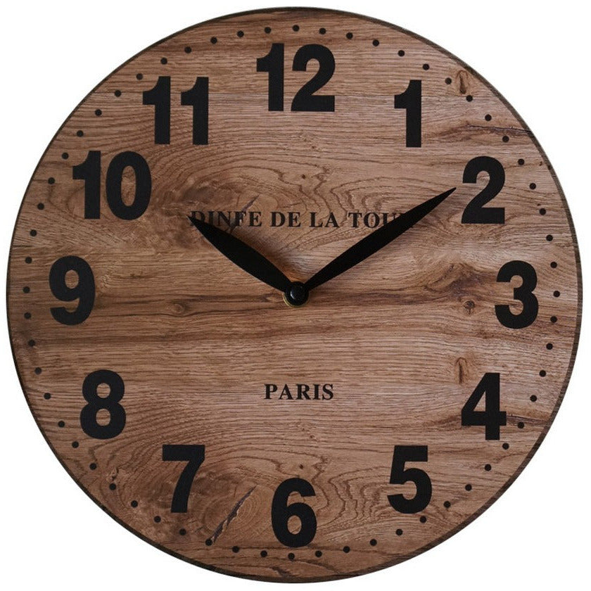 MDF Paris Wall Clock Gift Box - Dollars and Sense