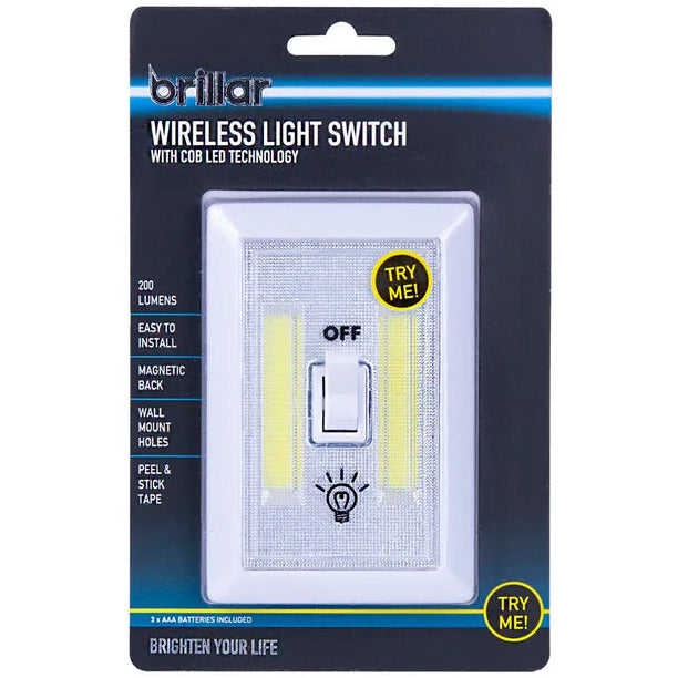 Wireless Light Switch with COB LED Technology - Dollars and Sense
