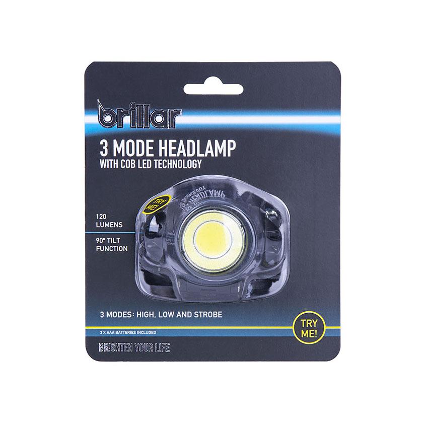 Cob Led 3 Mode Headlamp Batteries Included - Dollars and Sense