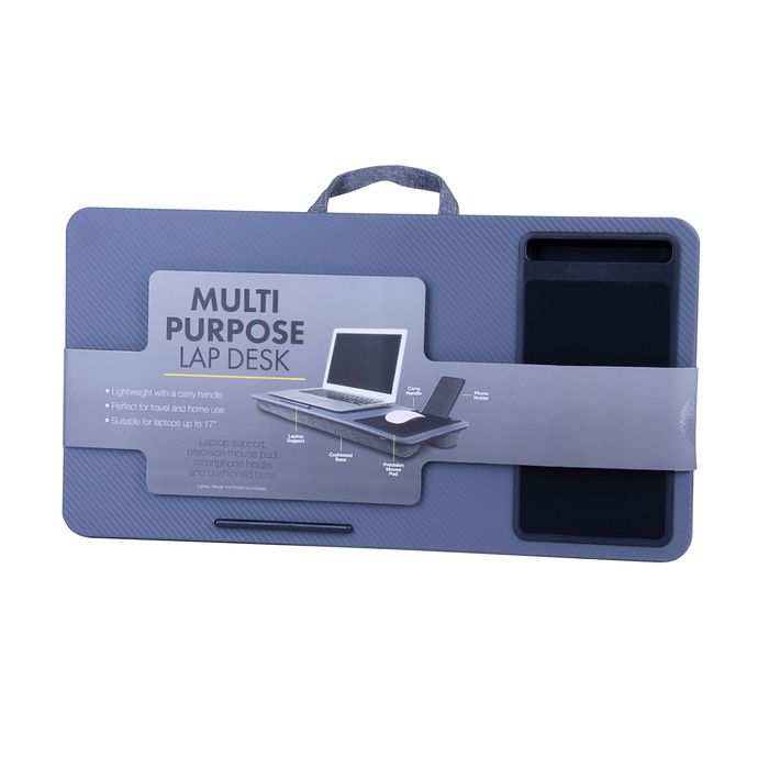 Multi Purpose Lap Desk Station - 57.5x30x6.5cm 1 Piece - Dollars and Sense