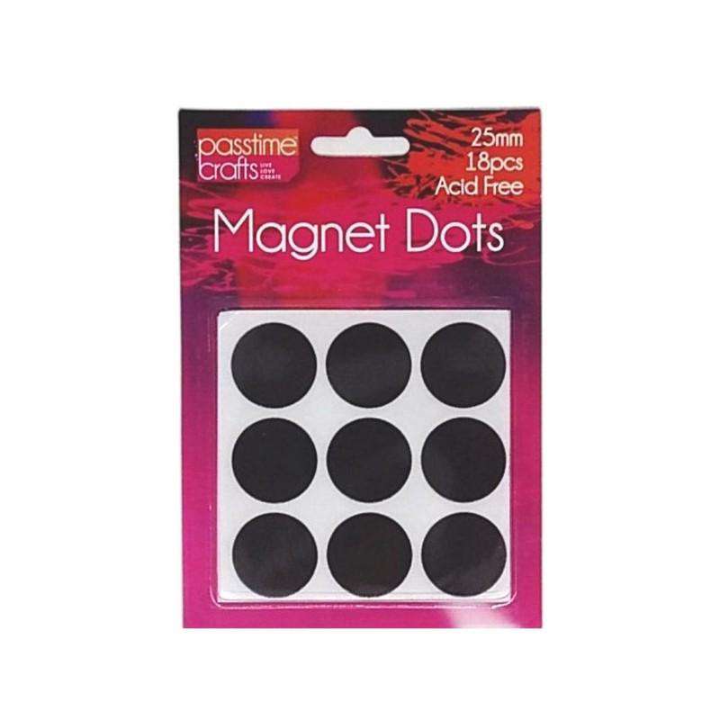 Buy Cheap art & craft online | Magnet Dots 2.5mm with Adhesive 18 Pieces|  Dollars and Sense cheap and low prices in australia 