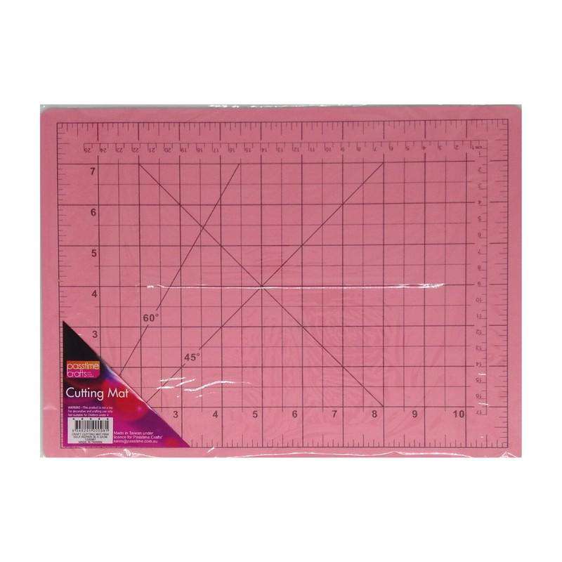 Buy Cheap art & craft online | Craft Cutting Mat Pink Self Repair 30x22cm|  Dollars and Sense cheap and low prices in australia 