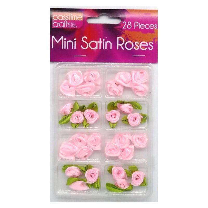 Mini Roses white, red or pink - 1 Pce Assorted - Dollars and Sense