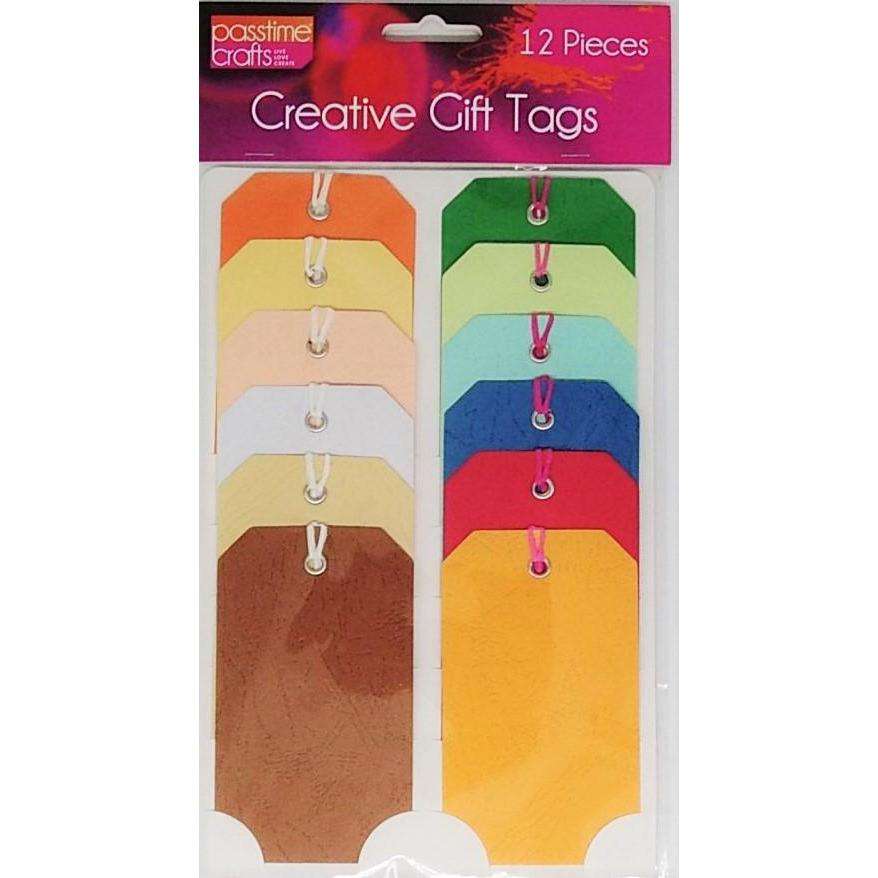 Buy Cheap art & craft online | Gift Tags with String 12 Pack|  Dollars and Sense cheap and low prices in australia 