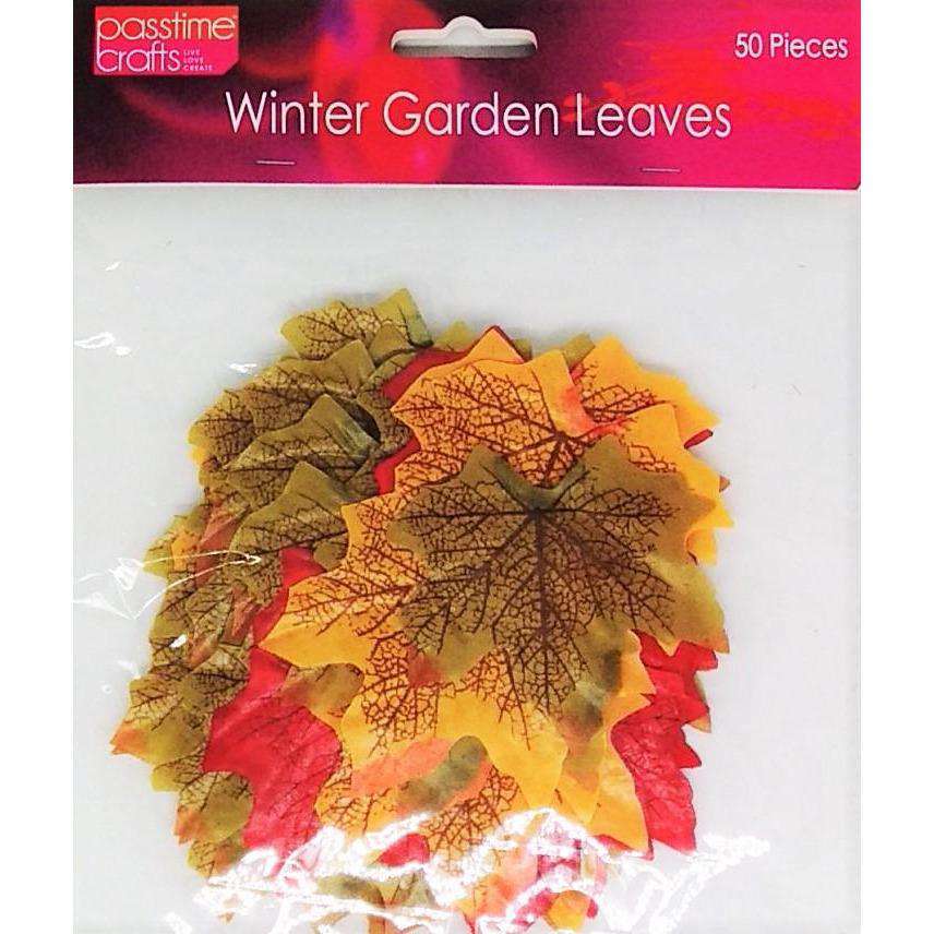 Buy onilne Mont Marte Craft Leaves Polyester 50 Pack | Dollars and Sense cheap and low prices in australia