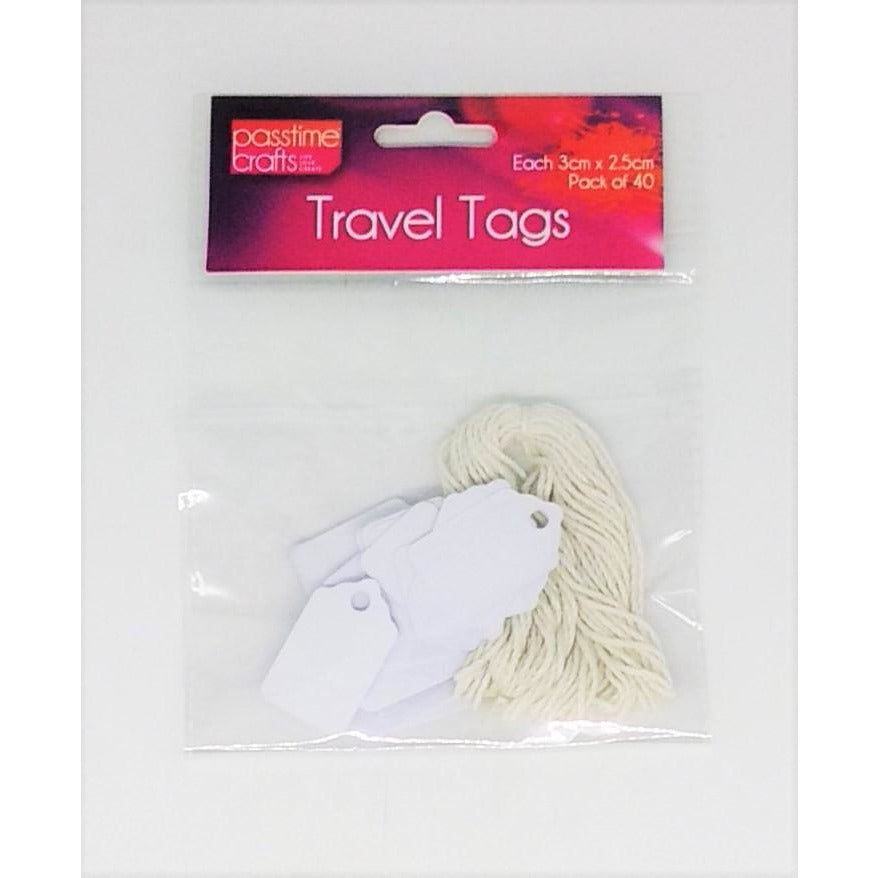 Travel Tags with String 40 Pack Default Title