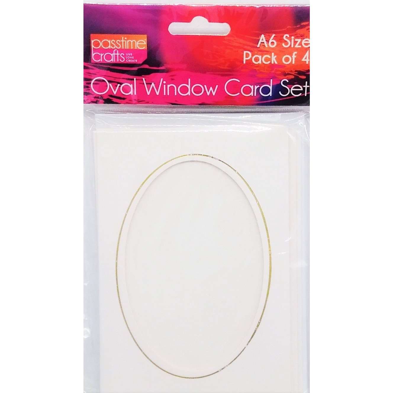 Buy onilne Mont Marte Card & Envelope Set A6 Cut Out Ovall 4 Pack | Dollars and Sense cheap and low prices in australia