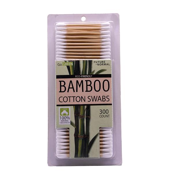 Bamboo Cotton Swabs - 300 Pack 1 Piece - Dollars and Sense