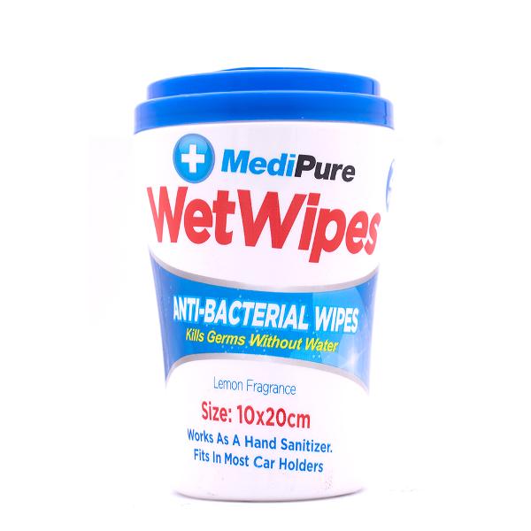 Medipure Antibacterial Wet Wipe - 25 Pack 1 Piece - Dollars and Sense