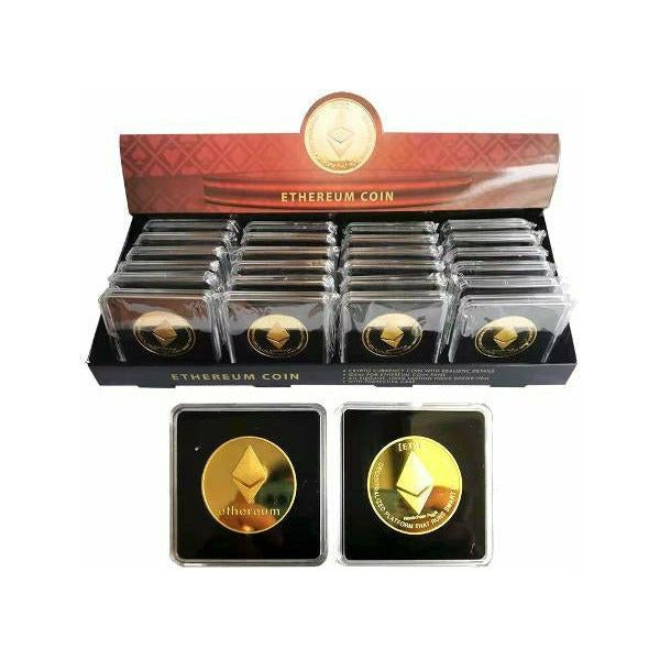 Ethereum Decorative Coin - 1 Piece - Dollars and Sense