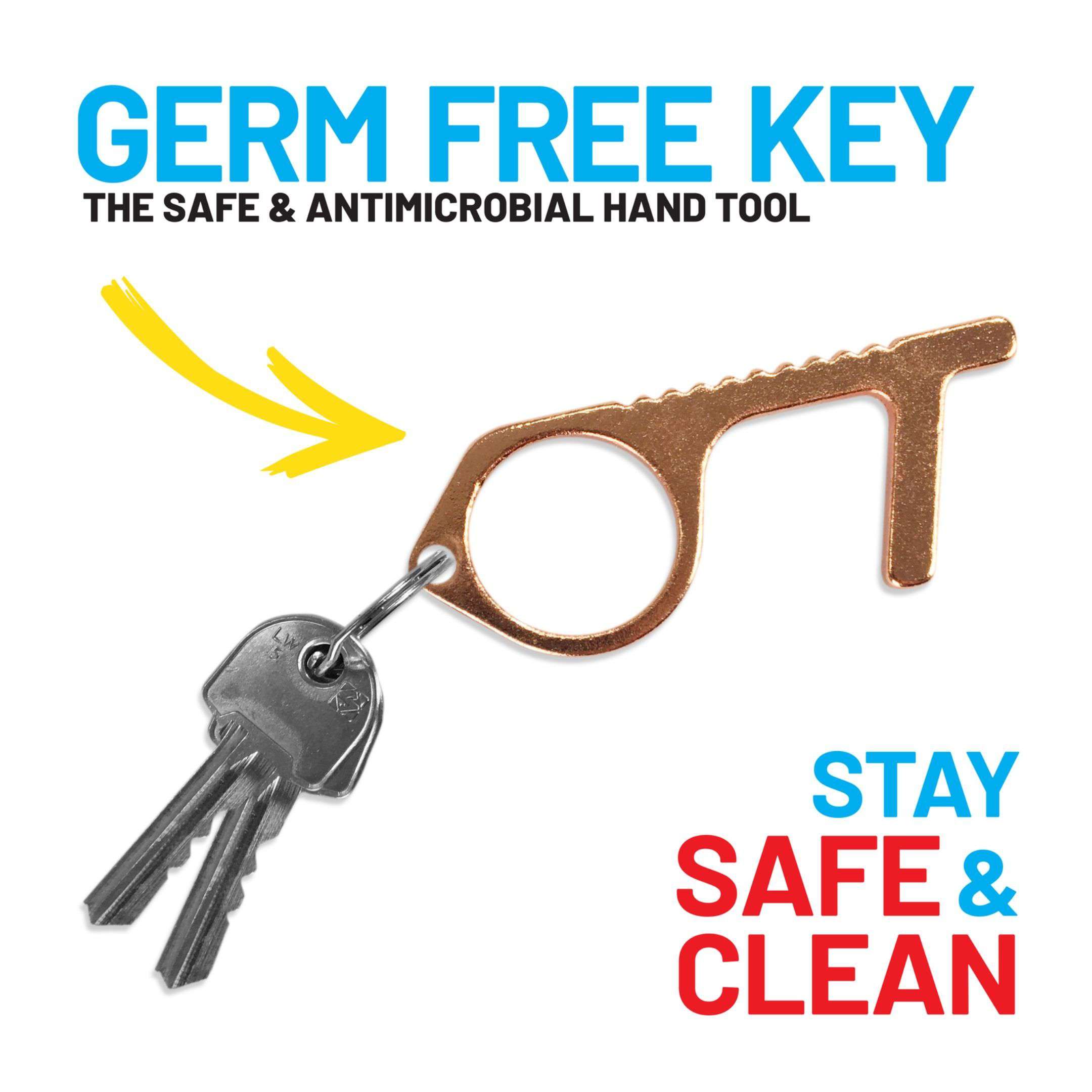 Copper Germ Free Key - Dollars and Sense