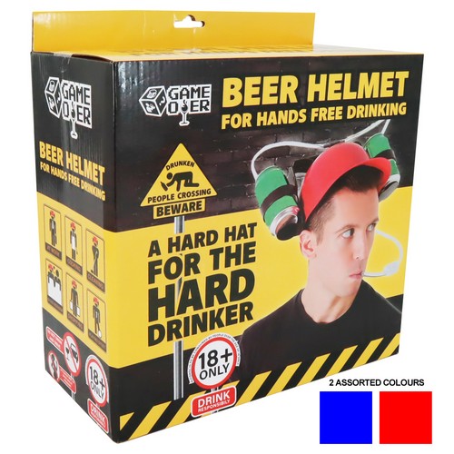 Party Beverage Drinking Helmet